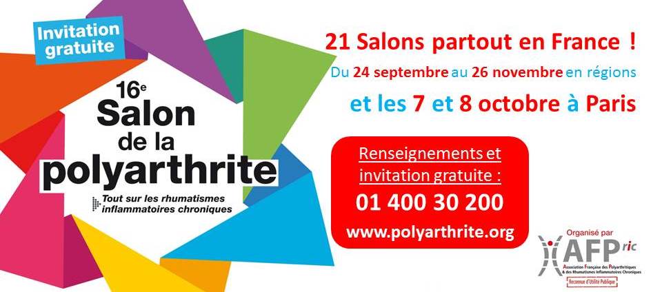 Banniere Salon de la polyarthrite