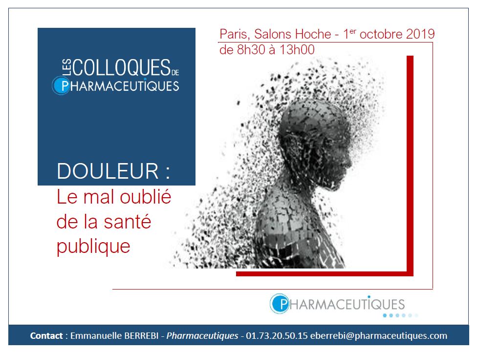 Visuel annonce Colloque Douleur 1er octobre 2019JPG